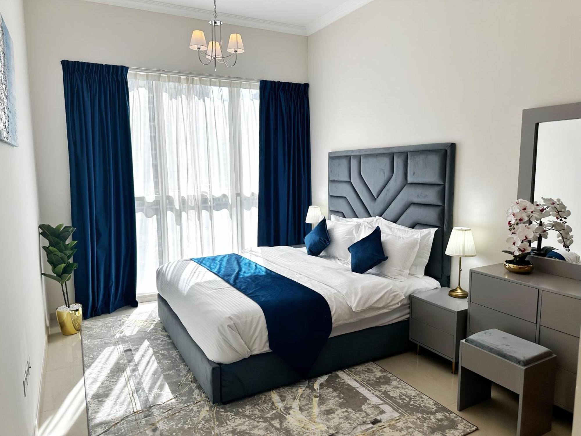 Dunya Tower Luxury And 2 Min Walk To Dubai Mall And Burj Khalifa In Heart Of Downtown Exteriör bild