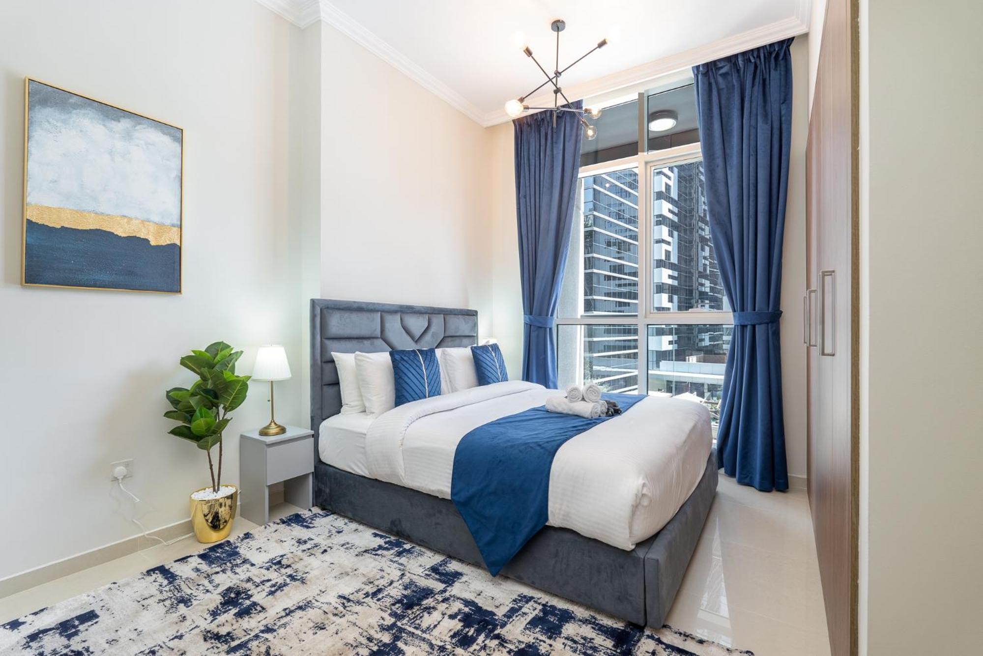 Dunya Tower Luxury And 2 Min Walk To Dubai Mall And Burj Khalifa In Heart Of Downtown Exteriör bild