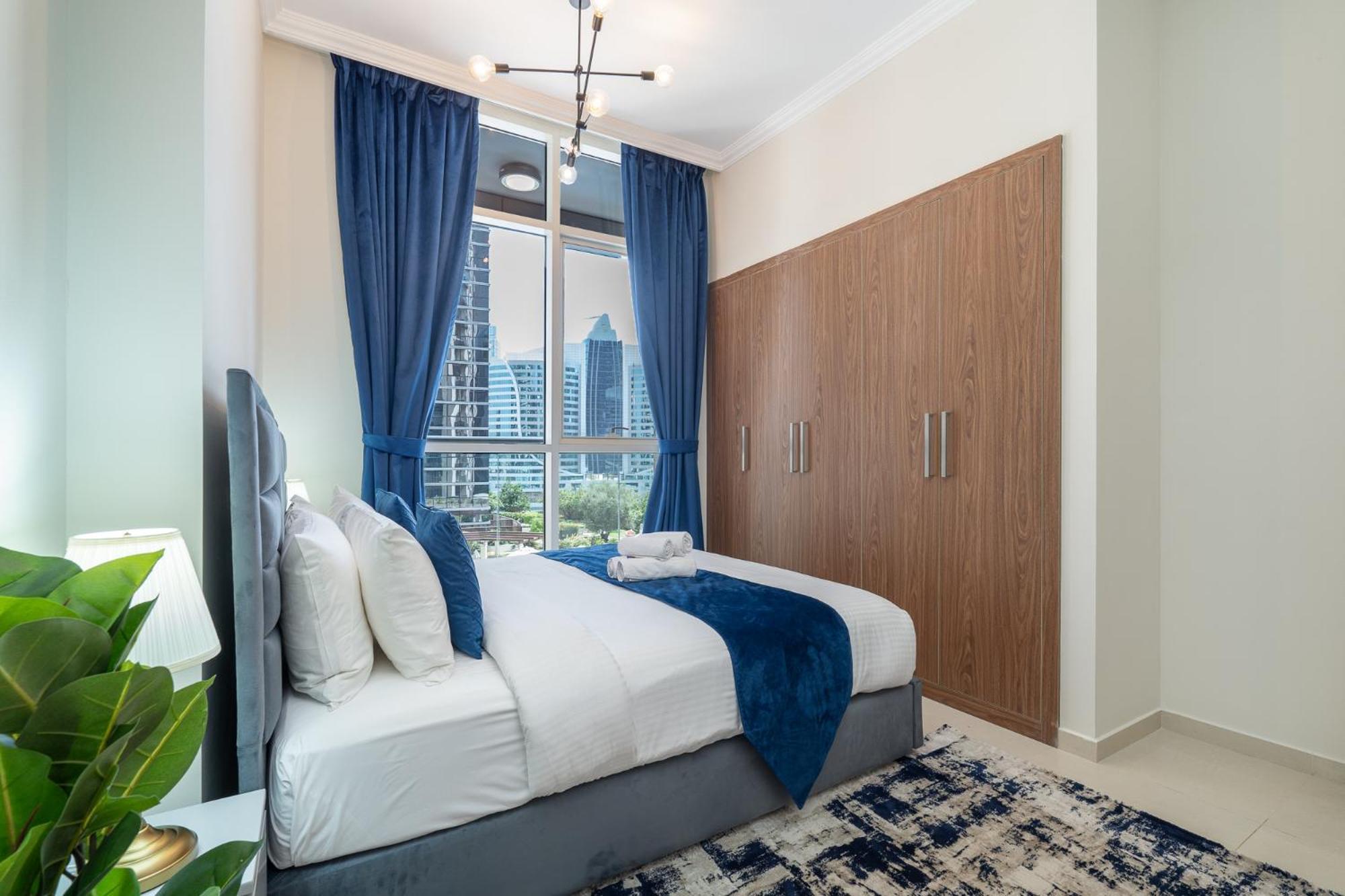 Dunya Tower Luxury And 2 Min Walk To Dubai Mall And Burj Khalifa In Heart Of Downtown Exteriör bild